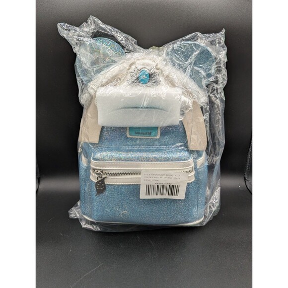 Disney Cruise Line 25th Anniversary Shimmering Seas Loungefly Mini Backpack main image 7